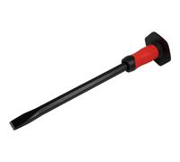 Drop Forged Steel Cold Chisel with Safety Grip - 25mm x 450mm - Octagonal Shaft