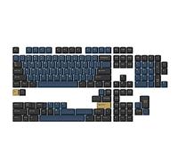 DROP GMK Redsuns Blue Samurai Custom Mechanical Keyboard Keycap Set - 153-keys, Doubleshot, Cherry Profile, for 60%, 65%, TKL, Full-Size Layouts, and More (Blue, Base Kit)