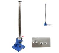 Drop Hammer Paint Film Impact Tester,Coating Impact Assessment Device with Adjustable Drop Height, Metal Surface Resistance Tester with Clear Scale, for Lab Research