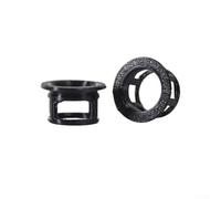 Drop Handlebar for Road Bikes Featuring Glow-in-the-Dark End Covers and Lightweight PP Grips Compatible with Standard Brake Lever Mounts (black)