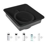 Drop-in Extra Large Car Cup Holder Insert Accessory for Tesla Model Y & 3 - Fits 32oz Oversized Tumblers & Bottles - Compatible with Yeti, Hydro Flask, Simple Modern, Nalgene, Thermos, ThermoFlask