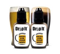 Drop It Drops for Your Hops - 10 mL Bottle, 2 Pack - Naturally Reduces Sulfites and Tannins in Any Beer - Portable & Easy to Use - Treats Up to 35-45 Beers Each - USA Made - Vegan Friendly