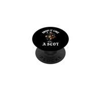 Drop It Like A Scot Funny Scottish Scotland PopSockets Adhesive PopGrip