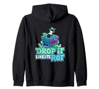 Drop It Like It's Rot Compost Gardener Zip Hoodie