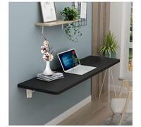 Drop Leaf Desk,Wall Mounted Folding Workbench,Small Wooden Desk,Space Saving Fold Down Table,for Home Office, Dining, Laundry Room, Kitchen,D,130x30cm(51X12in)