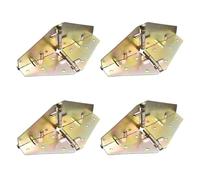 Drop Leaf Table Hinge, 180° Folding Hinge for Dining Table, Spring Loaded Support Hinges for Flap Dining Table Bar Counters Camping Table (4 Pack)