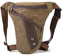 Drop Leg Bag Hiking Waist Pack, Men Thigh Fanny Pack Drop Bag Motorcycle Riding Shoulder Multi-Functional Pouch Crossbody Nylon Male Hip Bum Belt Leg Waist Bags Waist Pack(Coffee)