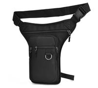 Drop Leg Bag, Motorcycle Leg Bag, Fishing Thigh Fanny Pouch with Adjustable Strap, Messenger, Shoulder, Waist Pack, Expandable Storage Tacticals Hip Pouch for Cycling Hiking Traveling Climbing Camping