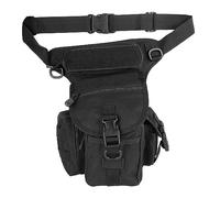 Drop Leg Bag, Thigh Pouch with Oxford Fabric and PU Coating, Secure Metal Zippers for Motorcycle, Hiking, Daily Carry