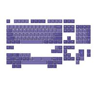 DROP + MiTo GMK Serenity Custom Keycap Set, Doubleshot ABS Cherry Profile, Compatible with Cherry MX Style Stems & Layouts: 60%, HHKB, 65%, 75%, Tenkeyless, 100%, and 1800 Layouts (Base Kit), Purple