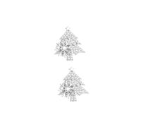 Drop Multiple Airtight Cute Vent Unusual Model LED Decoration The Christmas Earrings Tree Party Ear Jewelries Copper en