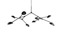 101 Copenhagen - Drop Chandelier, Burned black - Burned Black