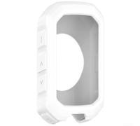 Drop-Proof Case for Garmin Edge 530 Scratch Guard | Shock-absorbing silicone, drop test passed, precise port for access, black finish, cycling safety(White)