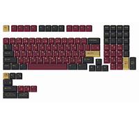 DROP + Redsuns GMK Red Samurai Keycap Set for Full-Size Keyboards - Compatible with Cherry MX Switches and Clones (1800 Layout 113-key Kit)