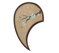 Drop Shaped Guitar Pickguard Scratch Plate Protective Sticker for 38-42 Inch Acoustic Guitars, Fit with Anti-Scratch PVC Mater(A)