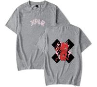 Drop Shoulder T-shirts Sam and Colby XPLR All-match Office Work T-shirts Basic Tops Suitable for Casual Wear (4 S)