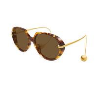 Drop Squared Sunglasses - unisex - Bottega Veneta - Sunglasses - Brown - 60 MM - Accessories 60 MM
