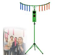 Drop Stick Catching Arcade Game, 10-Rod Reflex Training Machine with Digital Counter, Adjustable Height, 10 Speed Settings, Fun Challenge for Parties and Family