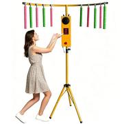Drop Stick Challenge Game Machine, Arcade Reaction Speed Training with Remote Control, Adjustable Difficulty, Portable Family Game for Parties and Events