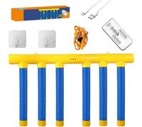 Drop Sticks Game, Catching Sticks Game 3 Adjustable Speed Reaction Game that Promotes Hand-eye Coordination, Drop Stick Challenge Family Games Birthday Gift for Kids Adults (A1)