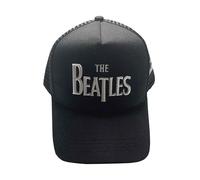 Drop T Band Logo and Apple trucker Baseball Cap The Beatles Black One Size