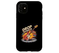 Drop the Bass Exploding Guitar Design for Rock and EDM Fans Case for iPhone 11