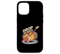 Drop the Bass Exploding Guitar Design for Rock and EDM Fans Case for iPhone 12/12 Pro
