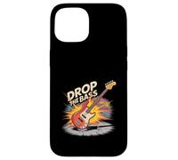 Drop the Bass Exploding Guitar Design for Rock and EDM Fans Case for iPhone 15