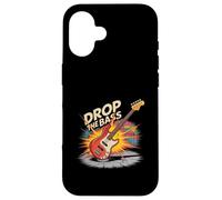 Drop the Bass Exploding Guitar Design for Rock and EDM Fans Case for iPhone 16
