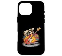 Drop the Bass Exploding Guitar Design for Rock and EDM Fans Case for iPhone 16 Pro Max