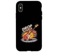 Drop the Bass Exploding Guitar Design for Rock and EDM Fans Case for iPhone X/XS