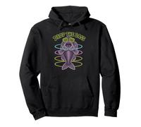 Drop The Bass Fish Music Rave EDM Techno Raver Psychedelic Pullover Hoodie