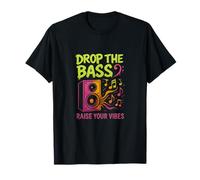 Drop The Bass Raise Your Vibes Festival Squad T-Shirt