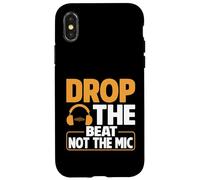 Drop the Beat not the Mic Sound Engineer Case for iPhone X/XS
