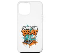 Drop The Beat Street Art DJ Headphones Turntable Vinyl Case for iPhone 12 Pro Max