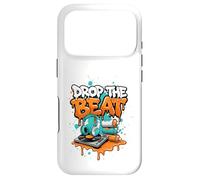 Drop The Beat Street Art DJ Headphones Turntable Vinyl Case for iPhone 17 Pro