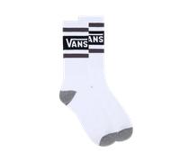Drop V Crew Socks in Black & Asphalt
