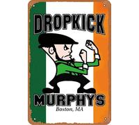 Dropkick Murphys Band - Music - Poster Vintage Metal Tin Sign Retro Funny Tin Sign for Home Bar Pub Kitchen Garage Restaurant Wall Decor-8" x 12"-Inch