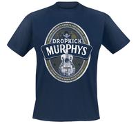 Dropkick Murphys Beer Label T-Shirt navy S