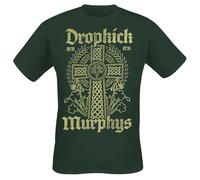 Dropkick Murphys Celtic Cross T-Shirt green XL