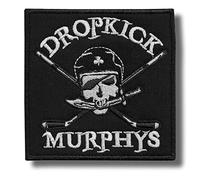 Dropkick Murphys Patch Badge Embroidered Iron on Applique