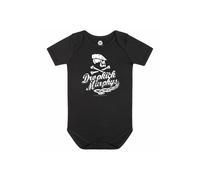 Dropkick Murphys - Scally Scull Ship Babygrow Black/White - Bodysuit - black - 56/62 - 100% Organic Cotton,Jersey 56/62