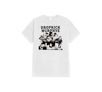 Dropkick Murphys - This Machine Still Kills Fascists Cover White - T-Shirt - white - S - 100% Cotton S