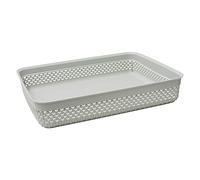 Droplette Design Plastic Storage Tray, 4.7L, 7 x 35 x 26cm approx.