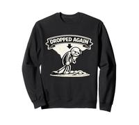 Dropped Again Golf | Golf Ball Drop Humor Penalty Stroke Sweatshirt