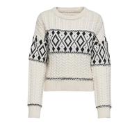 Dropped shoulder jumper for women Only Marent Blanc XL