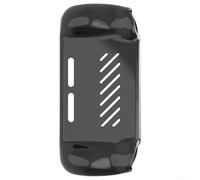 Dropping Your Gaming Device? This, Transparent For TPU Cover For The For ANBERNIC RG 406H Is Here To Help With That (Dark)