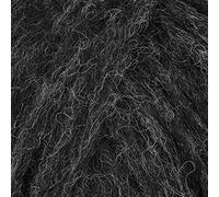 Drops Air 06 Mix Black Aran Weight Yarn