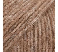 Baby Alpaca and Merino Wool Yarn, 4 Medium, Worsted, Aran, Drops Air, 1.8 Ounce 164 Yards (49 Acorn)