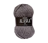 Drops Alaska Mix 100% Wool 04 - Grey